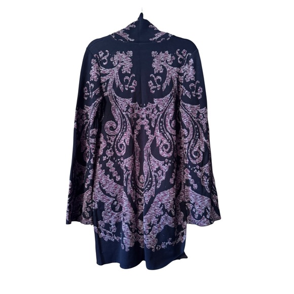 Free People Modern Love Mini Sweater Dress Pockets Funky Casual S Boho Chic - Picture 2 of 8